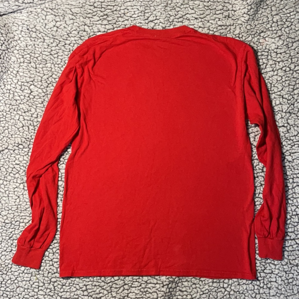 rue21 ‘Good Vibes Only’  red long sleeve - Picture 4 of 8